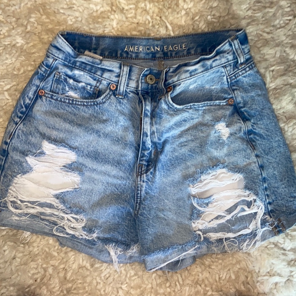 AEO mom shorts